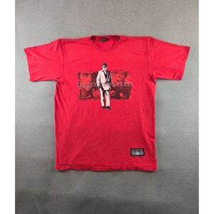 Scarface Clothing Co Shirt Mens 2XL Red Single Stitch Vintage Made In USA 90s‎